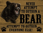 Funny Wall Metal Sign for Garage (2620)