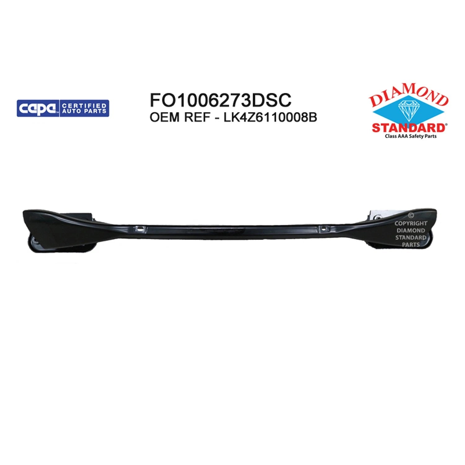 Replacement Steel Front Lower Bumper Impact Bar for Toyota Hilux (2005–2015)
