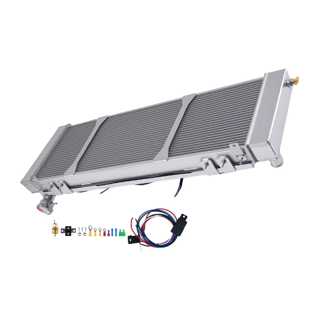 3 Row Radiator, Shroud & Fan for Jeep Cherokee 2.5L 4.0L (1995–2000)