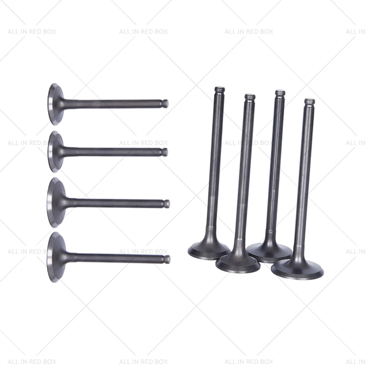 Set of 4 Intake & Exhaust Valve Sets for Toyota Hilux LN107 (1988–1997)