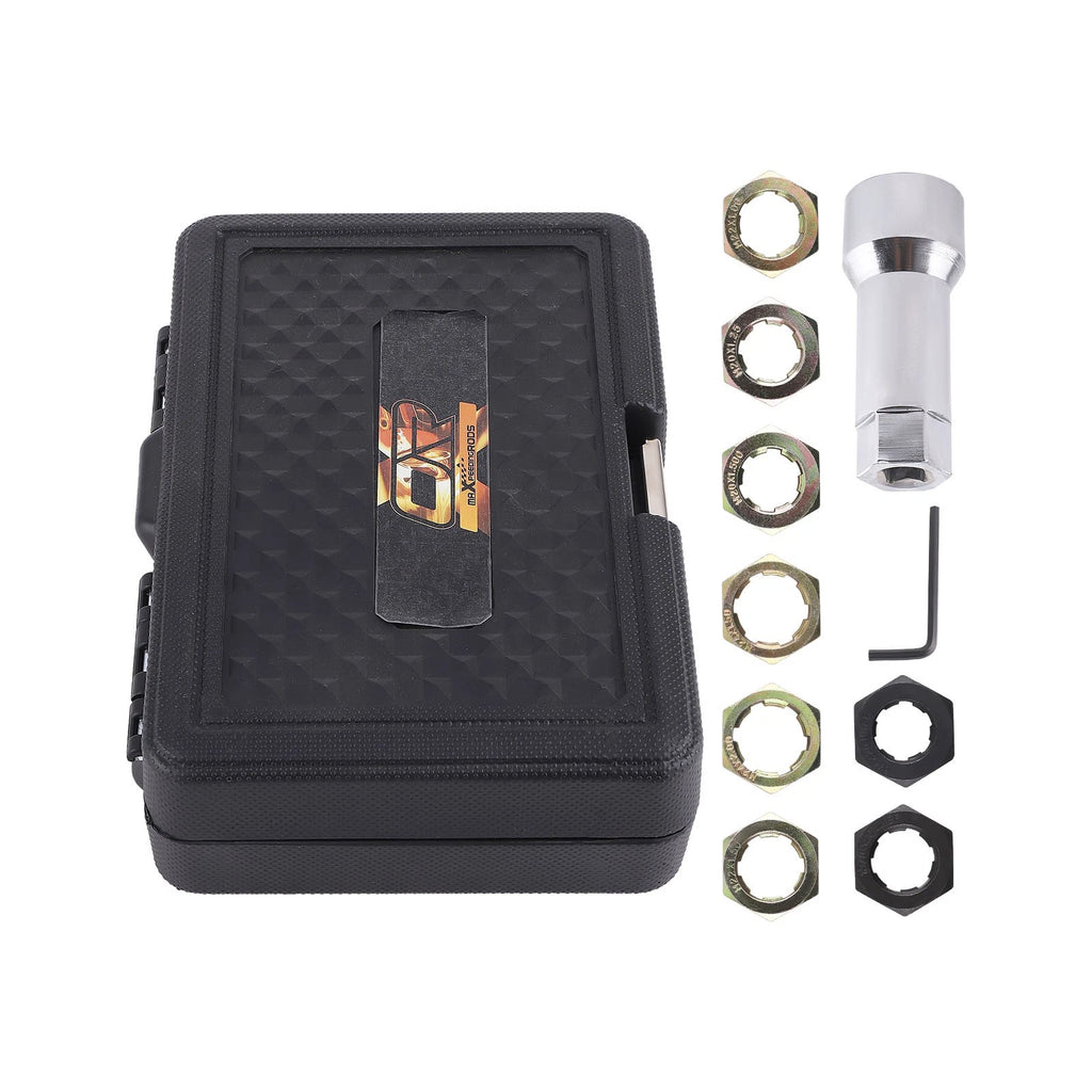 8x Thread Chaser Set for Axle/Wheel Studs M20x1.25-M24x2.0
