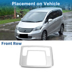 Front Row Light Trim Bezel for Honda Freed (2024–2025) Silver Tone