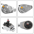 Alternator Power Steering Long Water Pump Kit w/ Pulley & Bracket for SBC Chevy (1969–1986)
