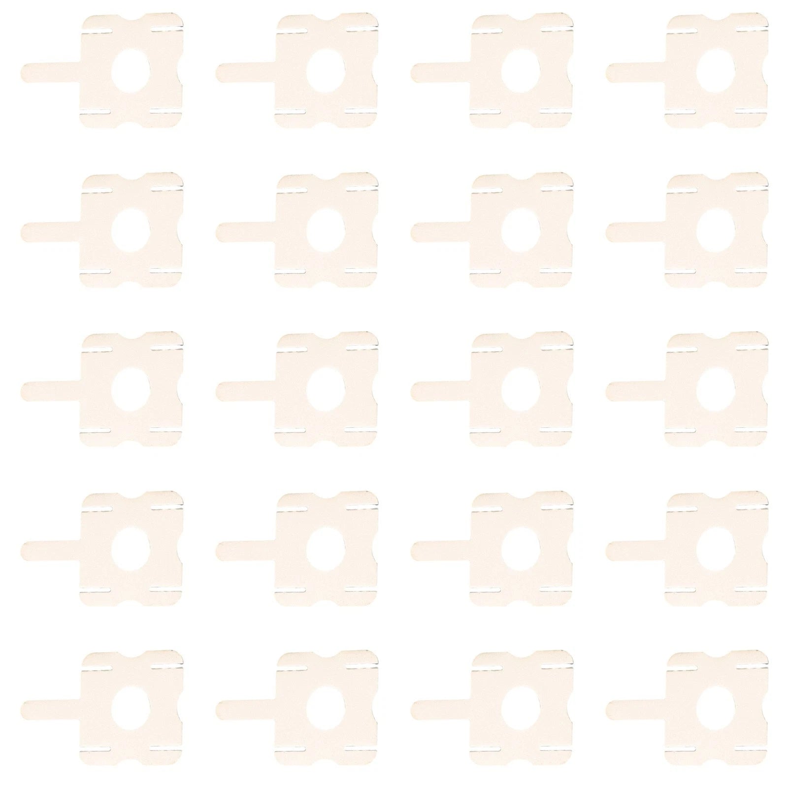 20pcs Nickel Sheets for 4S Battery Pack (Nickel Plated Steel)