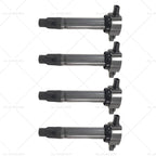 Set of 4 Ignition Coils for Jeep Compass Patriot Dodge Caliber Avenger (2007–2017)