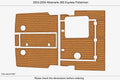 EVA Pads for Albemarle 268 Express Fisherman (2003) Teak Flooring