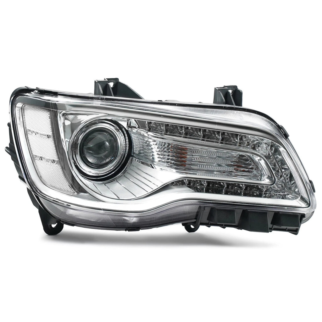 Chrome HID Headlight for Chrysler 300 (2017–2022) Right Passenger Side