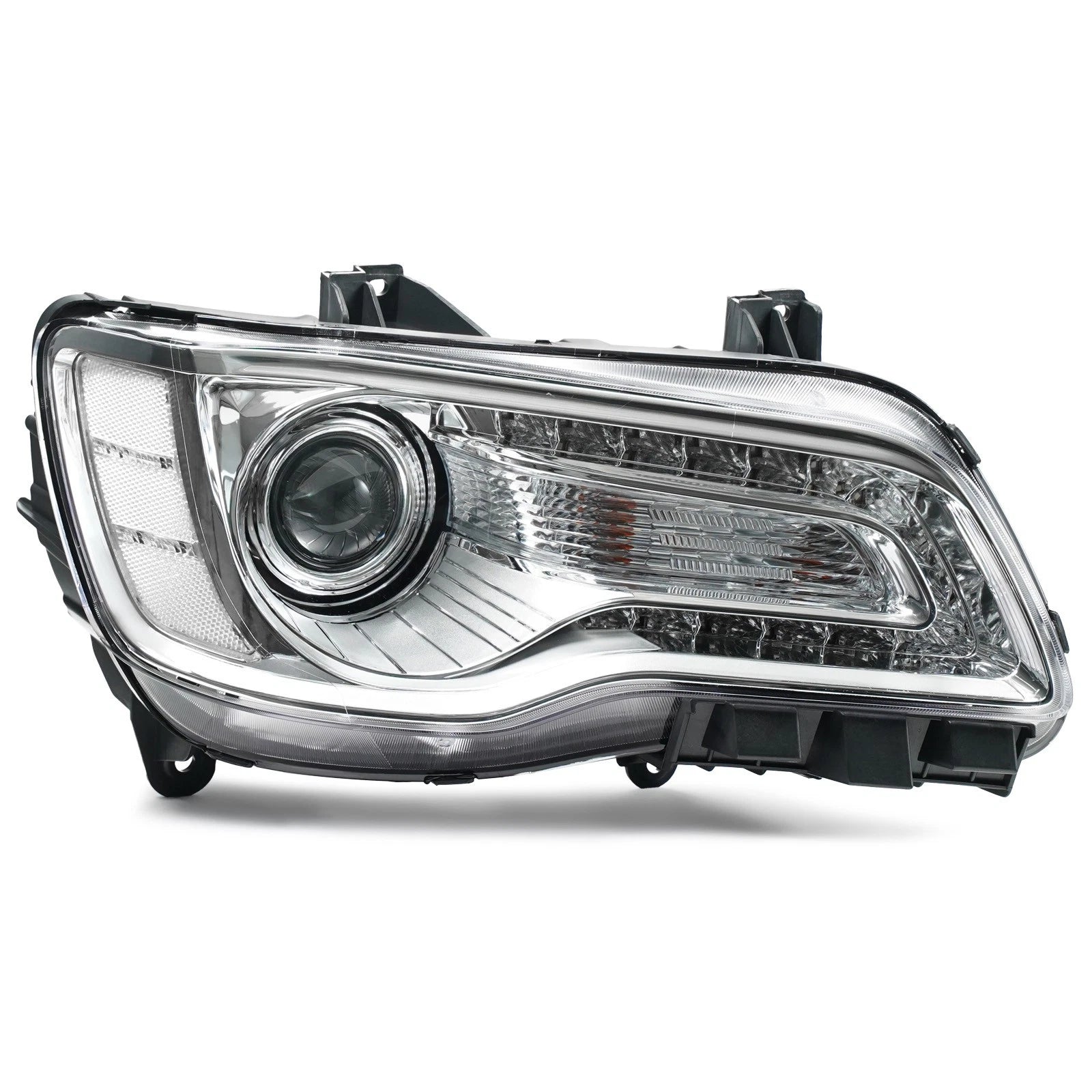 Chrome HID Headlight for Chrysler 300 (2017–2022) Right Passenger Side