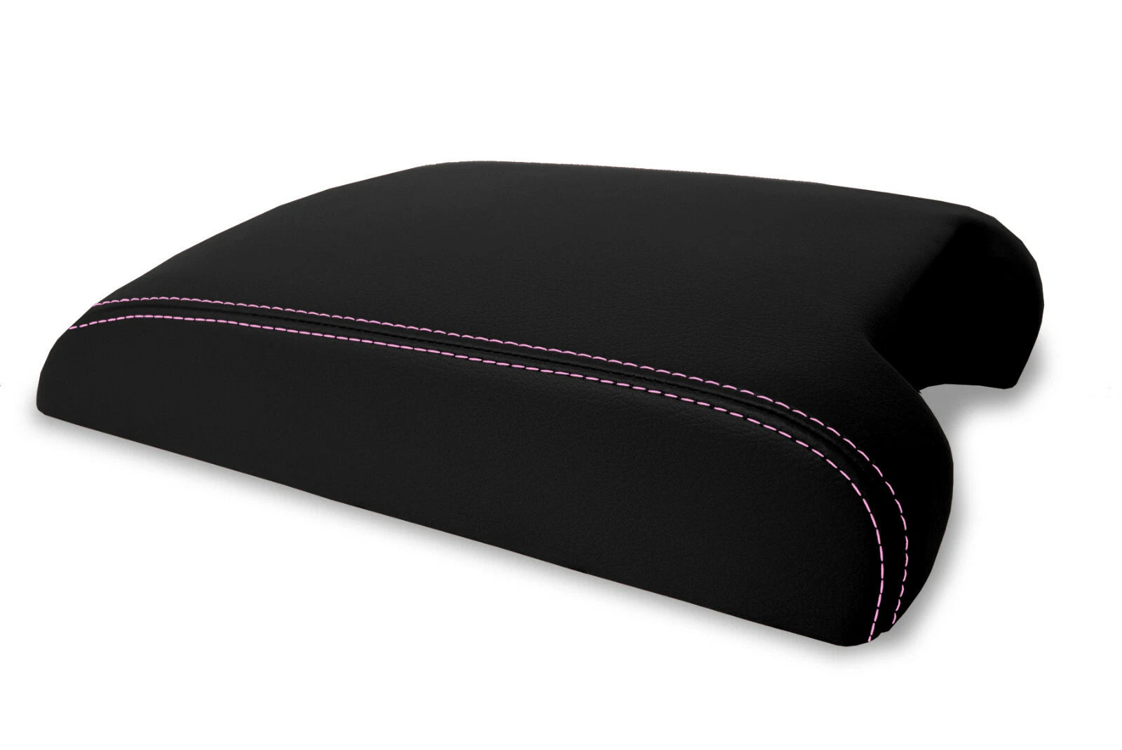 Armrest Cover for Ford Explorer Limited (2011–2019) - Leather, Pink Stitch