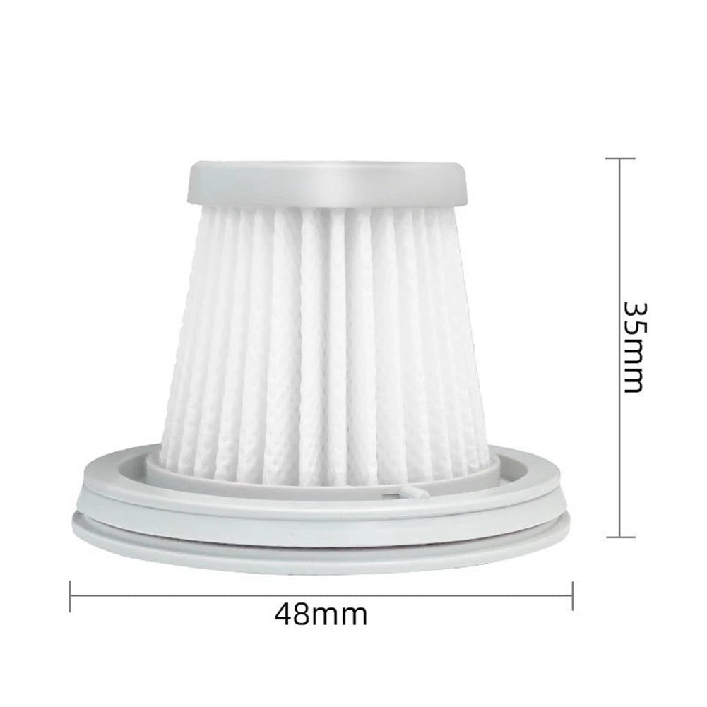 H13 Filter Replacement Set of 4 for Xiaomi SSXCQ01XY Handheld Vacuum Cleaner