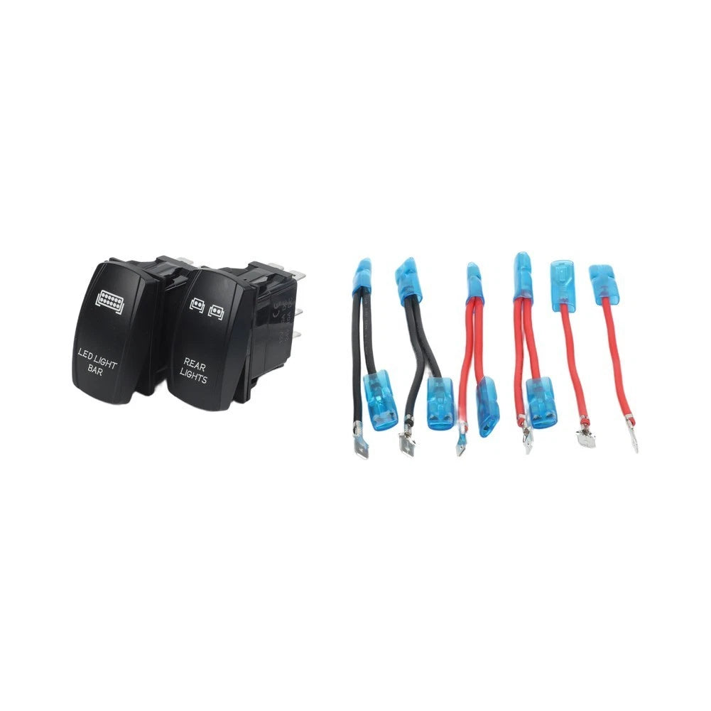 5 Pin Waterproof Rocker Switches for Dual Lighting Solutions