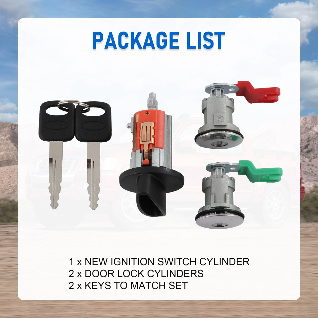 Ignition Switch Lock Cylinder & Door Lock Cylinders for Ford