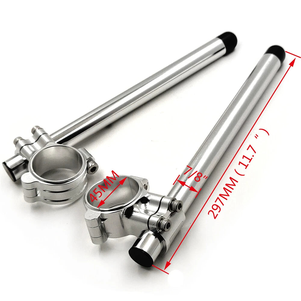 CNC Clip-ons Handlebar Riser 45mm for Suzuki GSXR750 GSXR600 (1993–201)