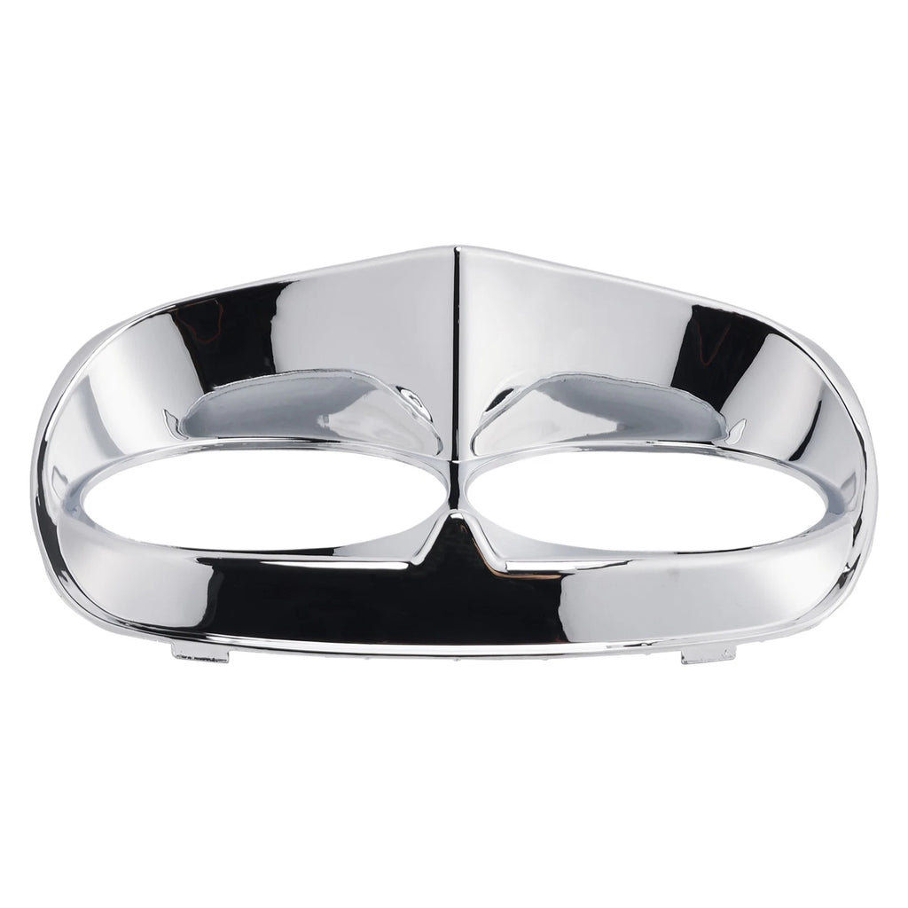 Dual Headlight Trim Bezel Cover for Road Glide (1998–2013) Chrome