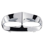 Dual Headlight Trim Bezel Cover for Road Glide (1998–2013) Chrome