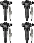 Ignition Coils & Spark Plugs for Hyundai Sonata Genesis Coupe Optima (2011–2019)