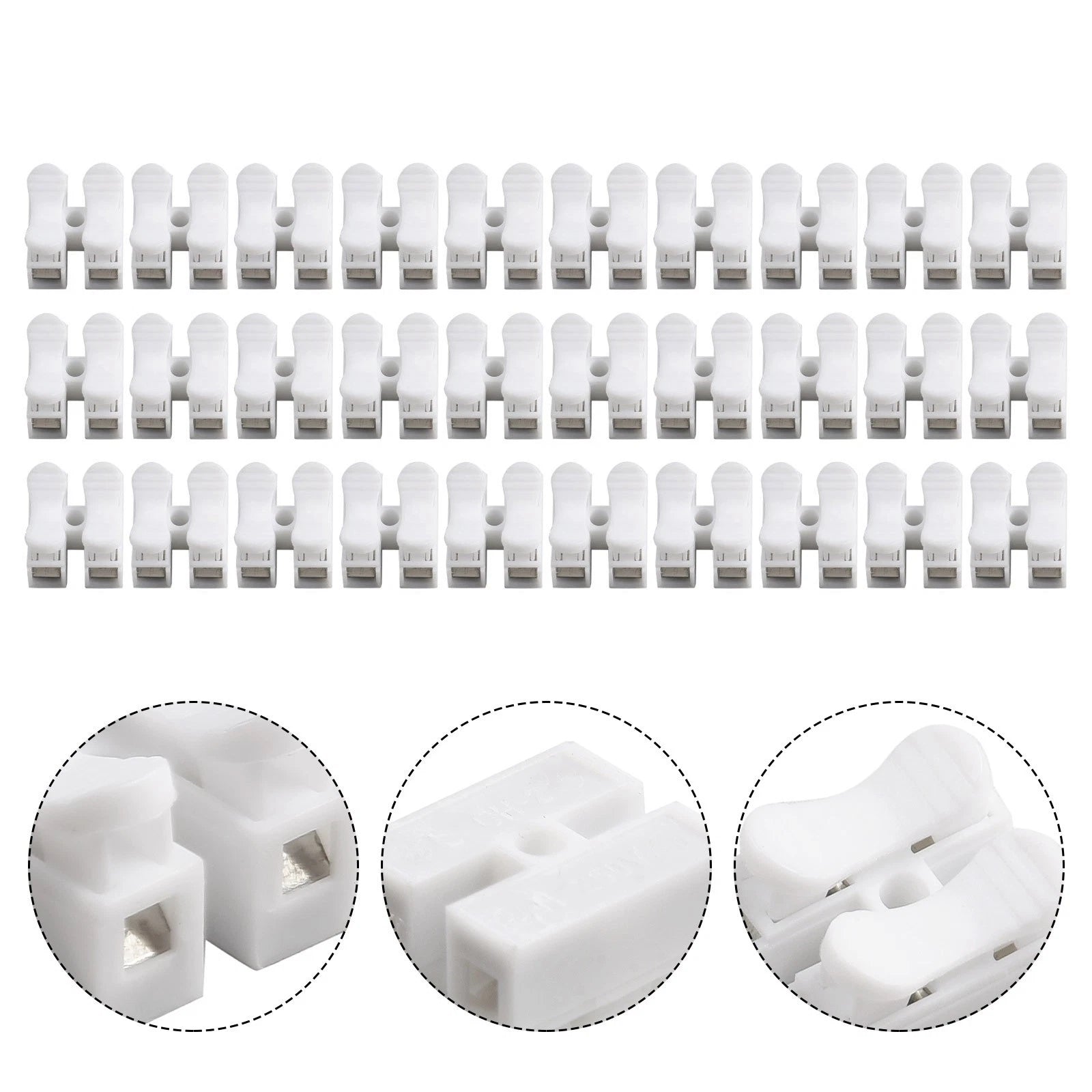 30 Pcs Quick Wire Connector for CH2 (Universal)