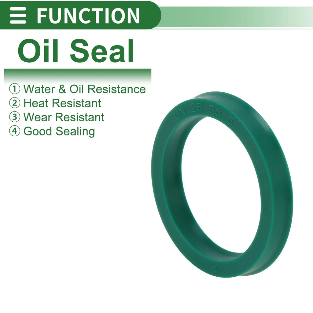 Set of 5 Oil Seal Ring 28x35x5mm for Rotary Shaft (High Pressure)