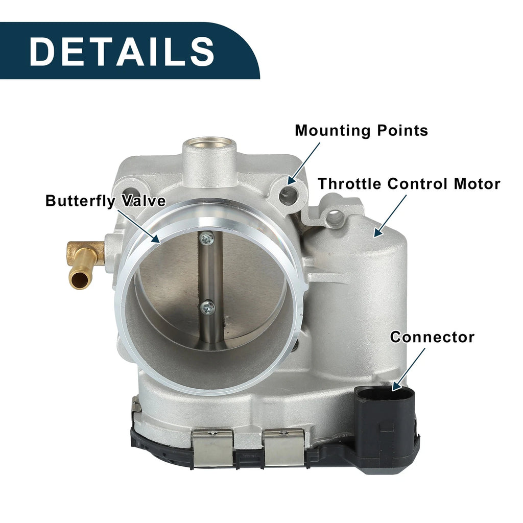 Throttle Body No. 06K133062AA for Volkswagen Beetle (2000–2010)