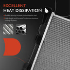 Aluminum Radiator for Ford Taurus, Lincoln MKS (2013–2019)