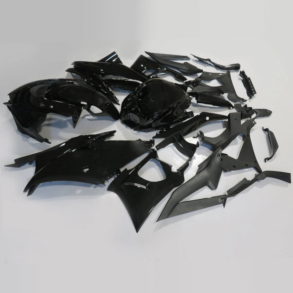 Fairing Kit for Yamaha YZF R3 R25 (2019–2021) Glossy Black ABS Bodywork
