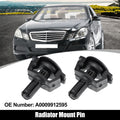 2pcs Radiator Mount Pin A0009912595 for Mercedes Benz E320 E500 E55 CLS500 CLS55 (1996–2006)
