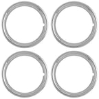 16' 1 1/2-inch Deep Steel Chrome Wheel Trim Rings - Upgrade Your Auto XIEUH492