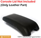 Console Armrest Cover for Jeep Compass (2009–2016) - PVC Leather, Black