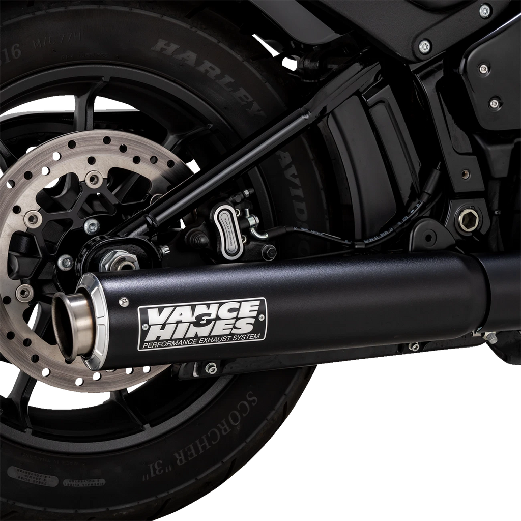Vance & Hines Supersport Slip-On Muffler for Motorcycle (Black) (46746)