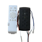 Ceiling Fan Remote Control for 24V DC Motors (1H 2H 4H Timer, Light)