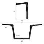 10" Rise Fused Ape Hanger Handlebar for Harley Road Glide (2015–2023)