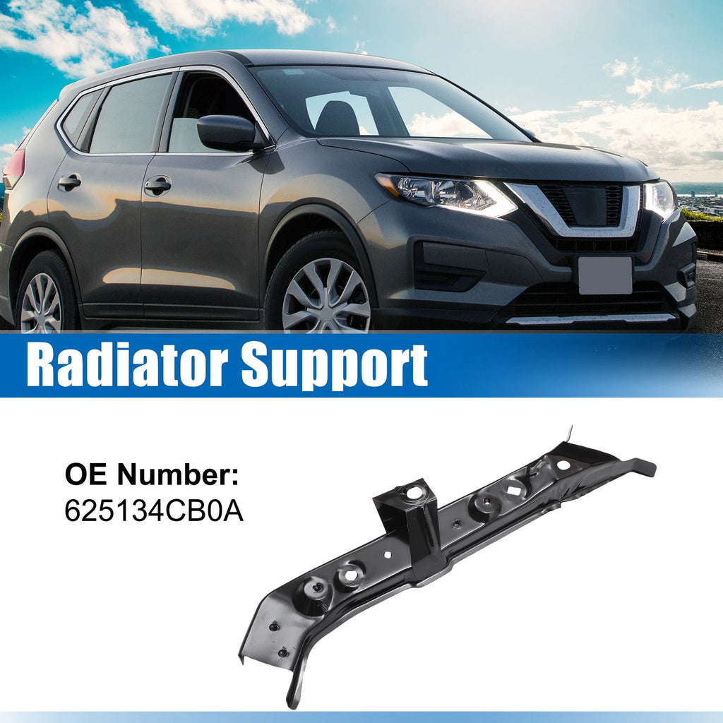 Upper Right Radiator Support Bracket for Nissan Rogue (2014–2020) 625134CB0A