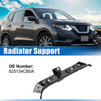 Upper Right Radiator Support Bracket for Nissan Rogue (2014–2020) 625134CB0A