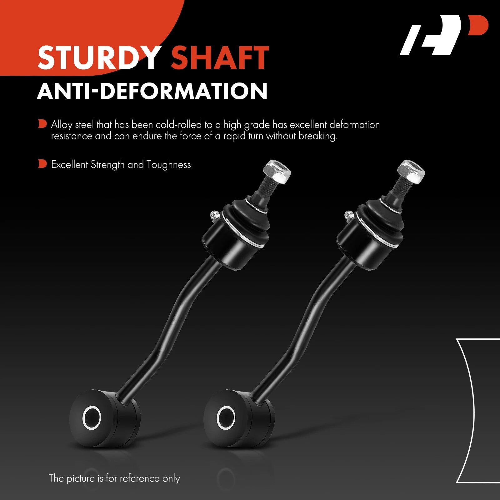2X Front Side Stabilizer Bar Link for Jeep Wrangler TJ (1997-2006)