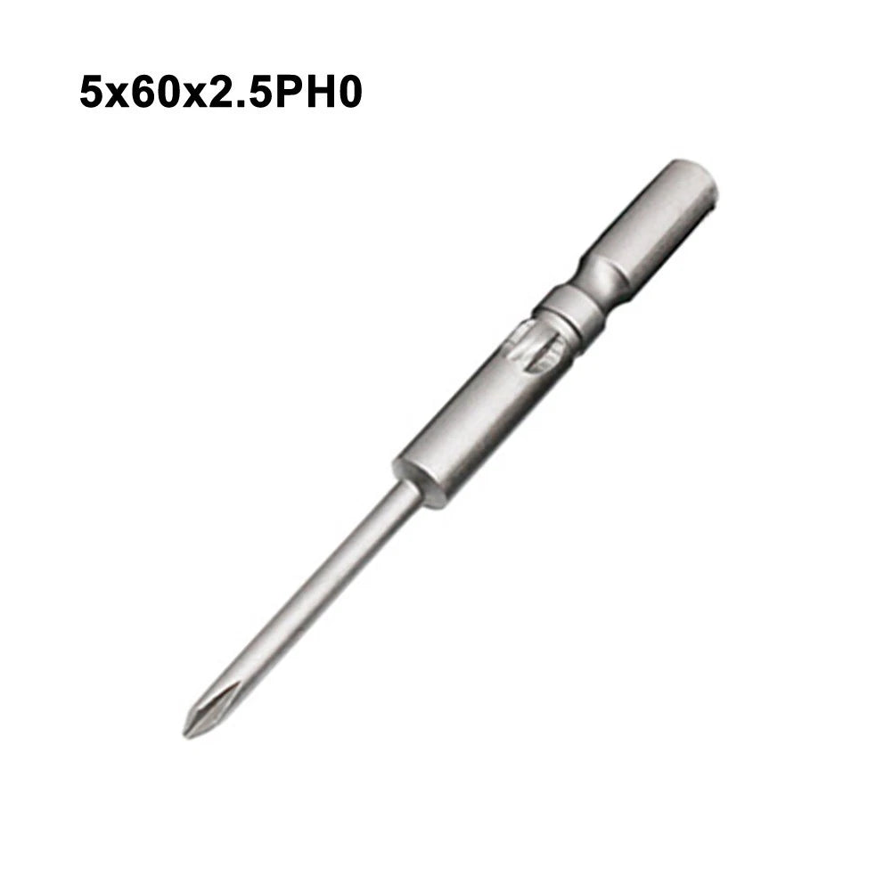5mm Round Shank Magnetic Bit PH00 PH0 PH1 for Electric Screwdriver (801)