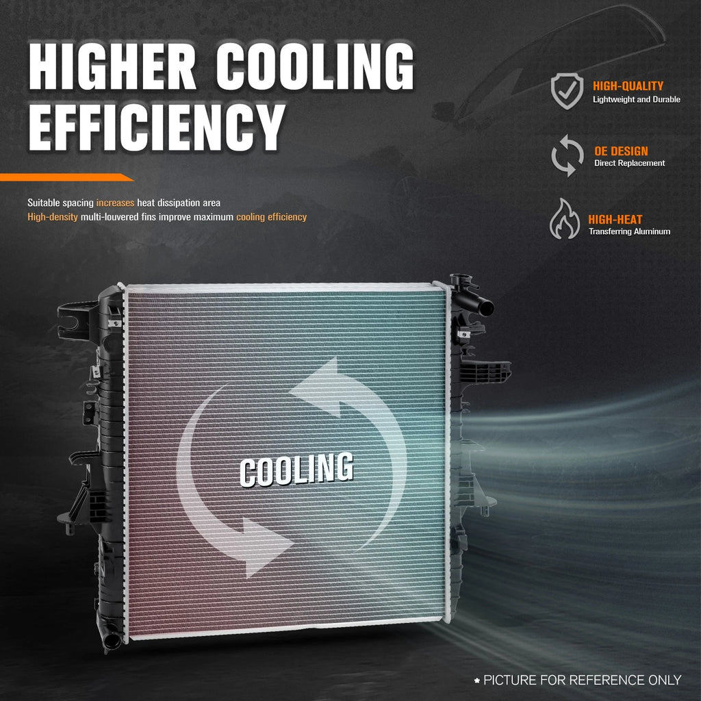 Aluminum Cooling Radiator DPI-13595 for Infiniti QX56 QX80 Nissan Armada (2011–2020)