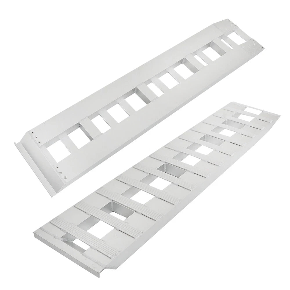 2Pcs 72" Aluminum Trailer Ramps for Truck Car Auto (Fits Various Models)