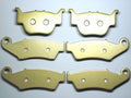 Front & Rear Brake Pads for Honda TRX 450R (2004–2009)