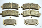 Set of 4 Brake Pads for MV Agusta F4RR, F4 RR, 312, Brutale 1090 RR (2010–2020)