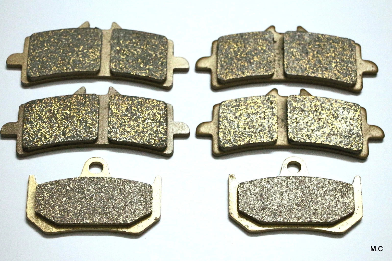 Set of 4 Brake Pads for MV Agusta F4RR, F4 RR, 312, Brutale 1090 RR (2010–2020)