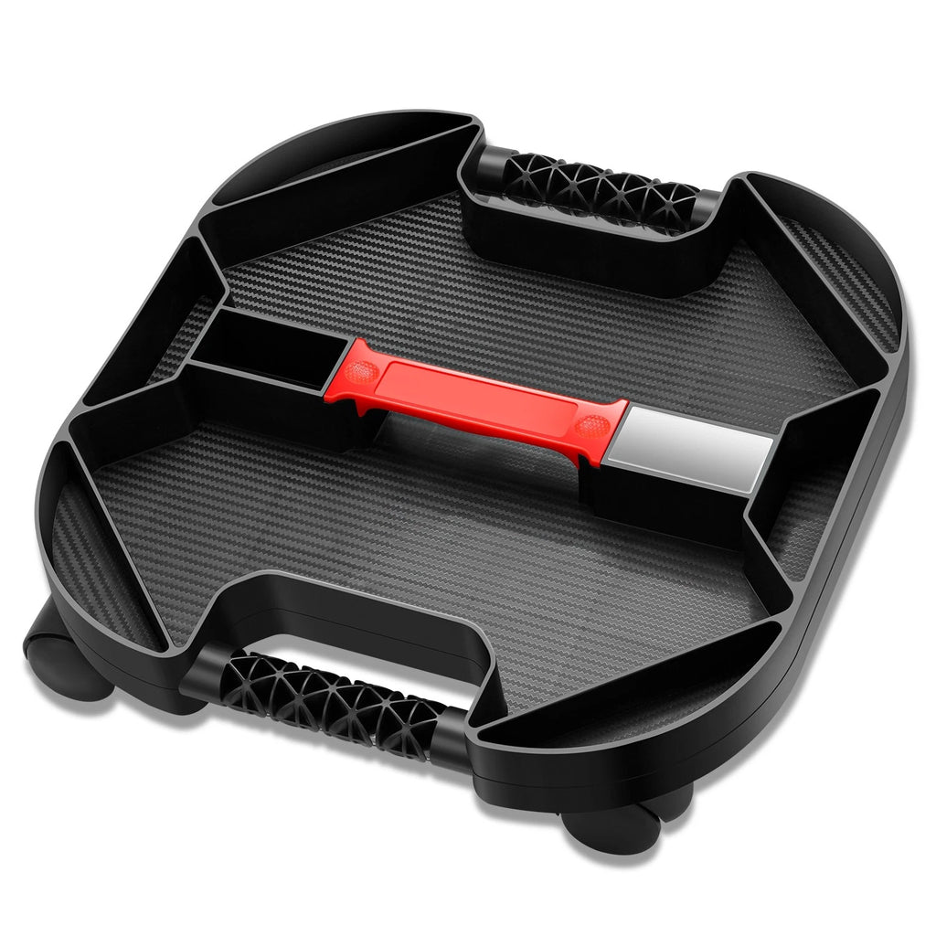Universal Rolling Caddy Tray Kit for Tool Storage (15.5" x 15.5")