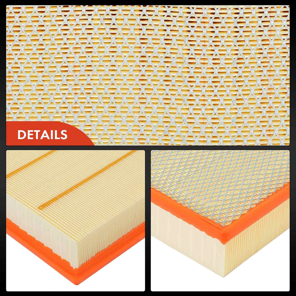 Engine Air Filter for Chevy Silverado 1500, GMC Sierra 1500/2500 (1999-2018)