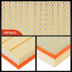 Engine Air Filter for Chevy Silverado 1500, GMC Sierra 1500/2500 (1999-2018)