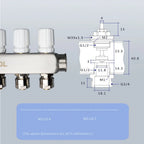 Heating System Valve Core M30 15 for