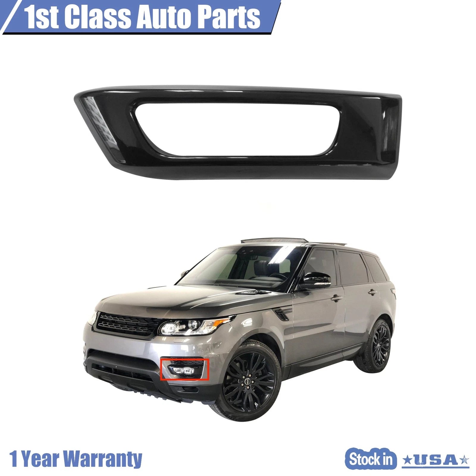 Fog Lamp Bezel Cover for Land Rover Range Rover Sport (2014–2017)