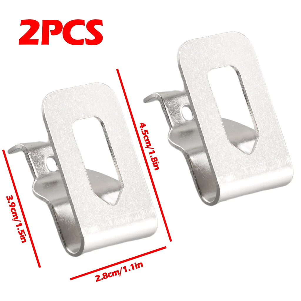 2Pcs Belt Clip Hooks for 18V, 20V Drill Driver (N268241, N169778, DCD980)