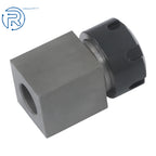 ER-25 Square Collet Chuck Block for Universal Applications (1/2-20 UNC)