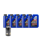 5L Liqui Moly Synthoil Premium SAE 5W-40 Oil Change Kit for Audi 1.8/2.0L (2000–2023)