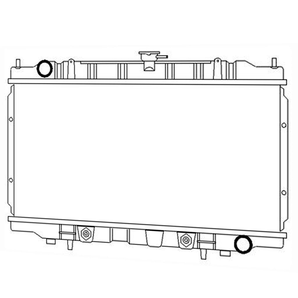 Replacement Radiator for Infiniti I30 (1996–1999)