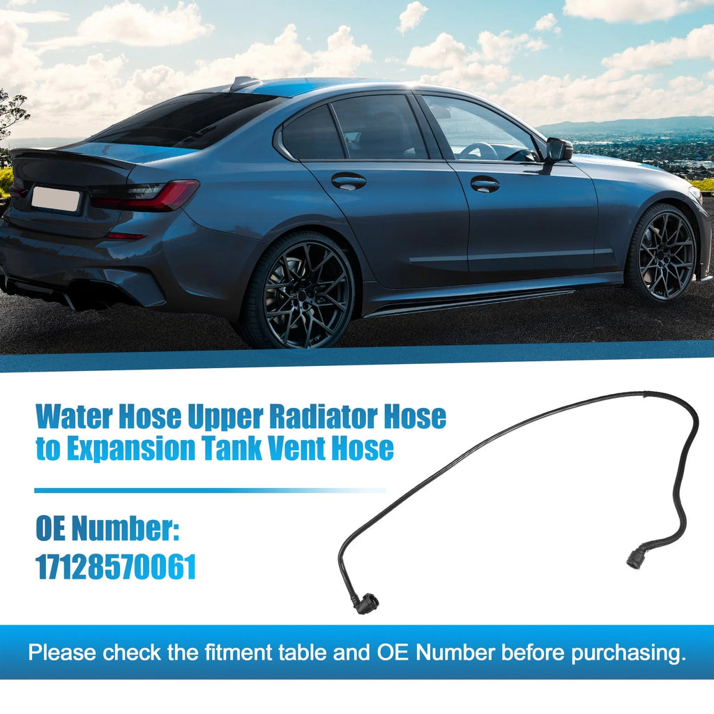 Upper Radiator Hose for BMW 435i 328d 335i GT xDrive (2014–2016) No.17128570061